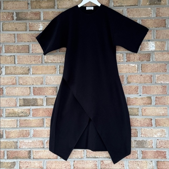 Marcella NYC / Marcella Moda Koya merino wool short-sleeved tunic, NWOT, size L - Picture 2 of 8